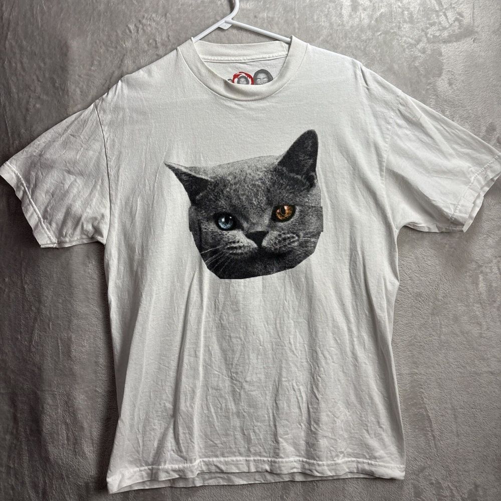 Men's Odd Future Golf Wang Tour 2011 T-Shirt Size Tron Cat Medium
